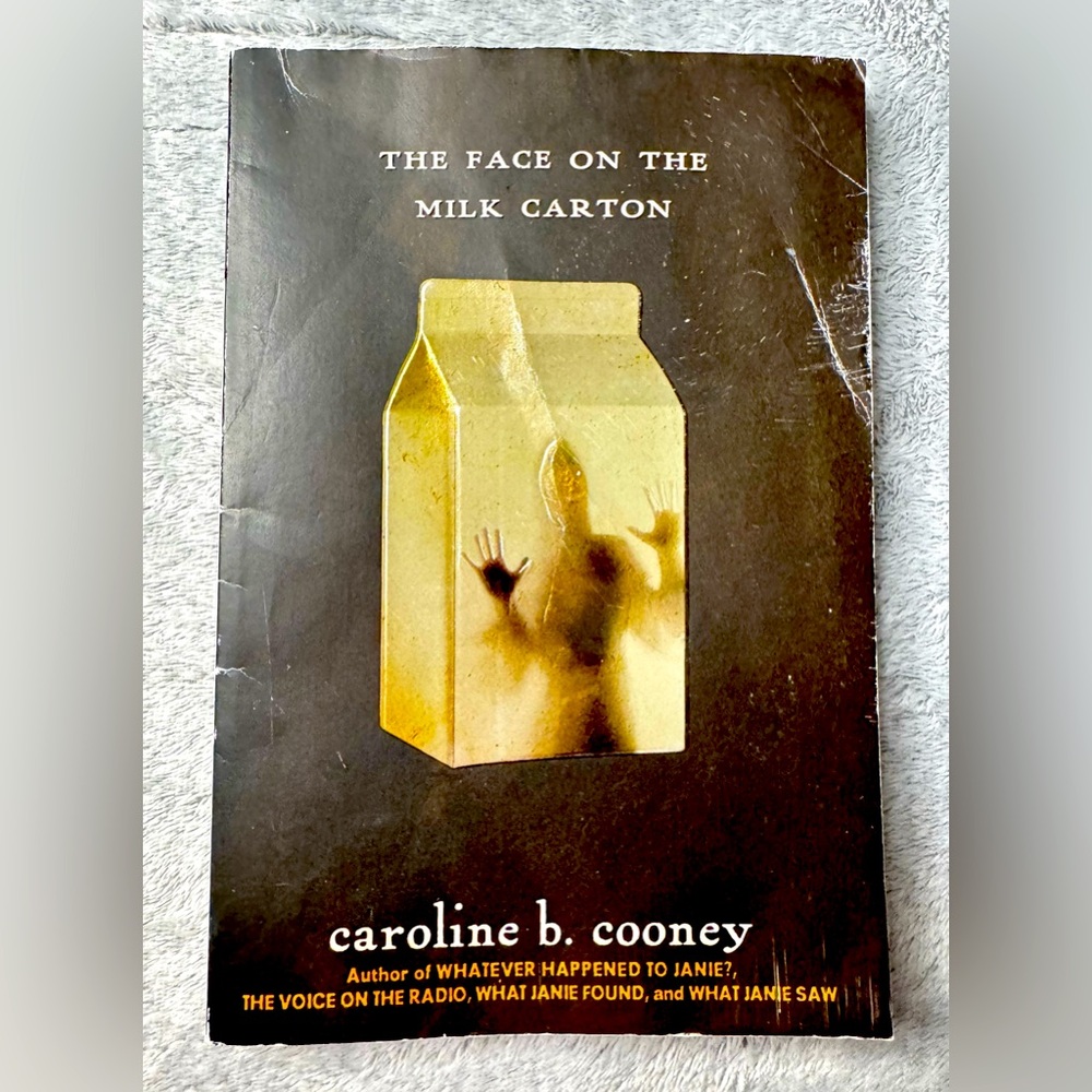 The Face on the Milk Carton Book by Caroline B. Cooney - Paperback - GUC